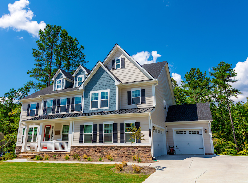 traditional style luxury home