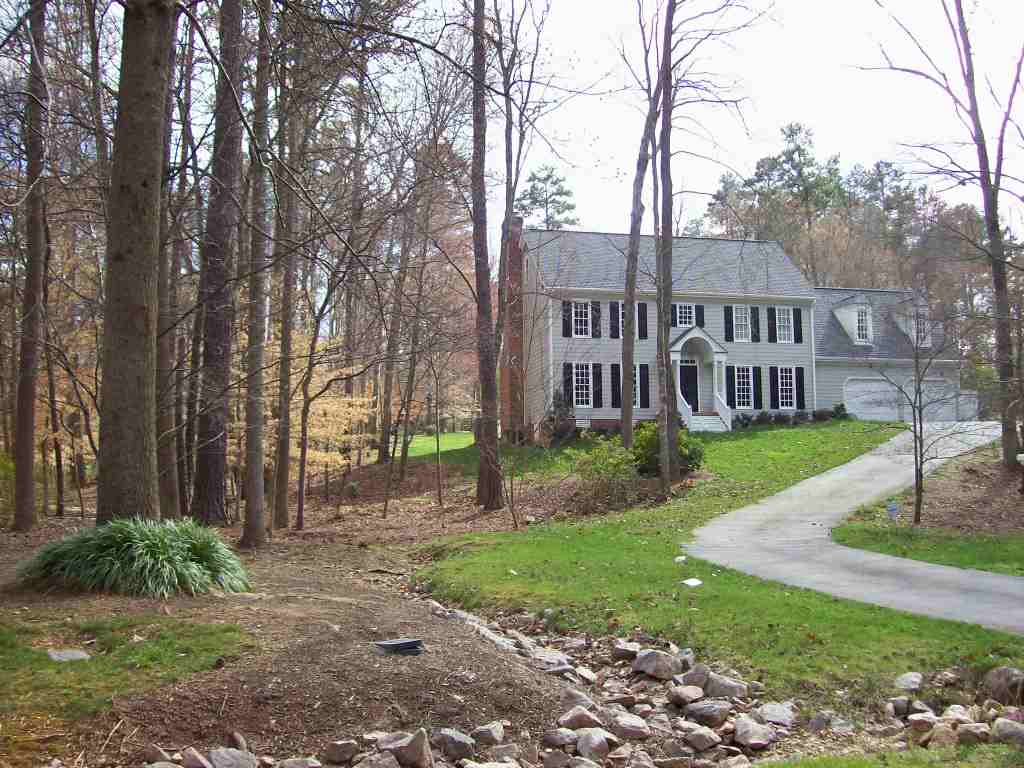 Brassfield driveway front