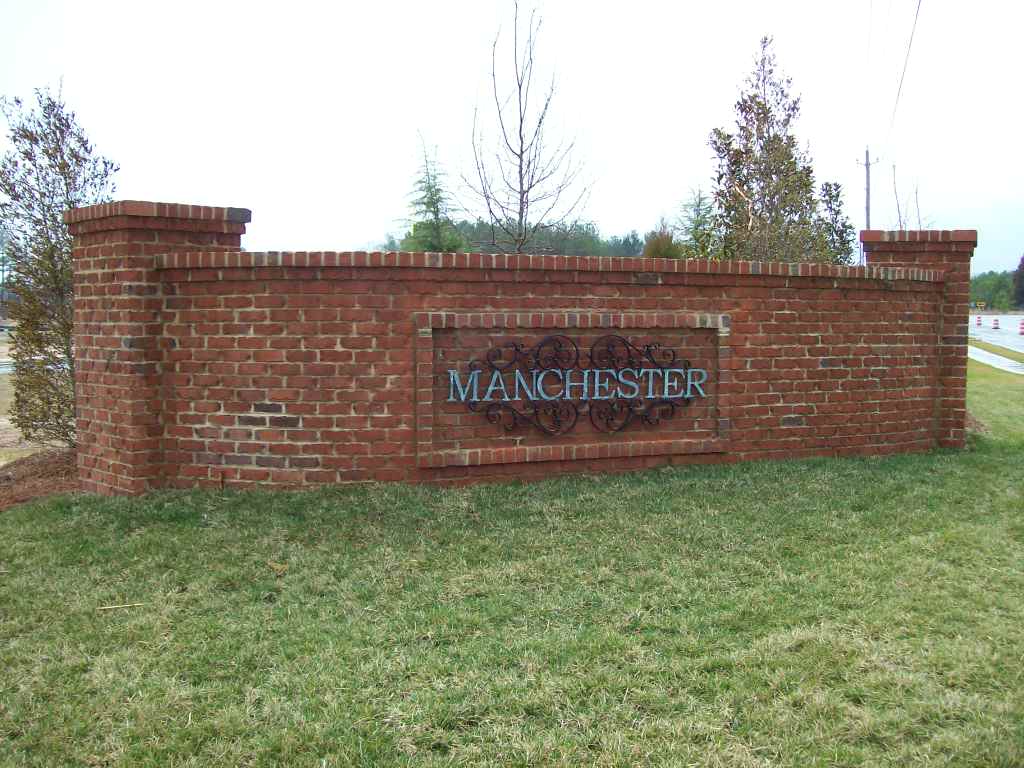 Manchester Park Entrance Sign